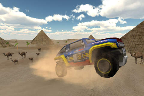 Off-Road Jeep Desert Adventure Simulator Free screenshot 3
