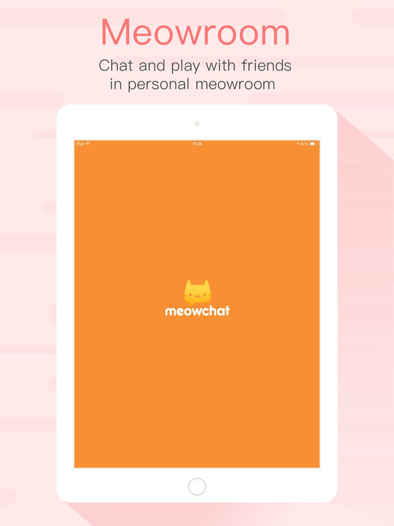 Screenshots of MeowChat for iPad