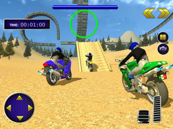 Moto Bike Race Nitro Stunt 3d для iPad