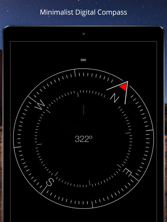 Compass Heading Minimalist, Digital Direction Finder screenshot