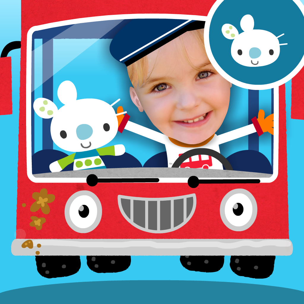 Starring Me in Wheels on the Bus: sing along, play & learn with personalized nursery rhymes starring you. For kids, parents & teachers of young children.