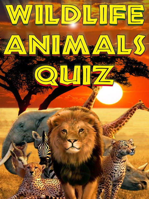 App Shopper: Wild Animals Quiz - Educational Creatures Trivia (Games)