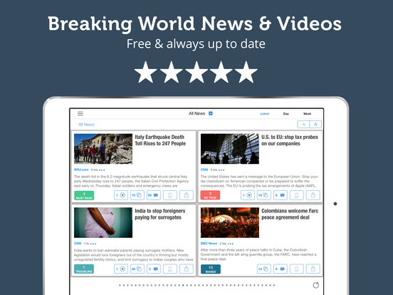 World News App Breaking International Daily News
