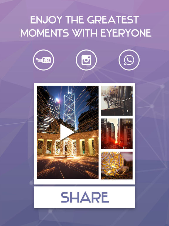 Screenshots of Video Frame Editor & Photo Collage Maker for iPad