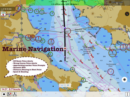 marine navigation lake depth maps usa offline gps nautical lake erie marine charts