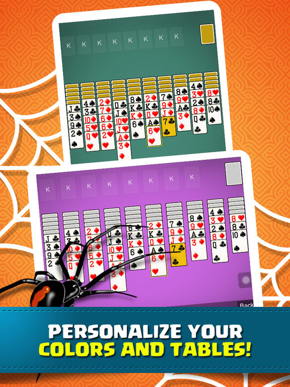 Solitaire Spider Classic Fun Cards Game Collection for Freescreeshot 4