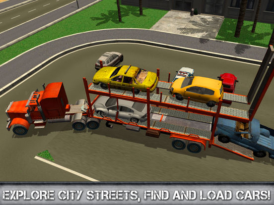 Car Transporter Driving Simulator 3D Full screenshot 6