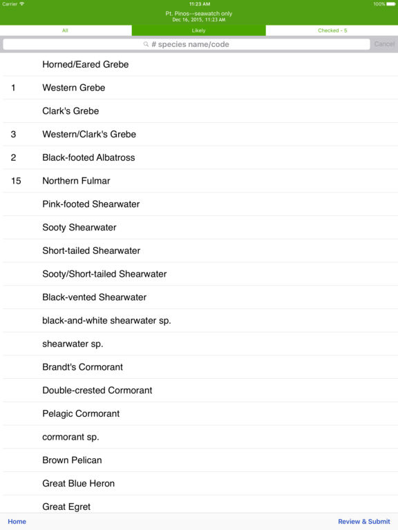 eBird by Cornell Lab of Ornithology screenshot