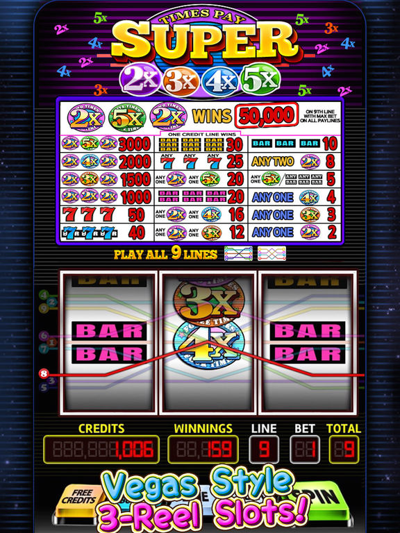 Double 3x 4x 5x Pay Slots