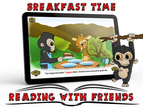 免費下載教育APP|Germain | Breakfast | Ages 4-6 | Kids Stories By Appslack - Interactive Childrens Reading Books app開箱文|APP開箱王