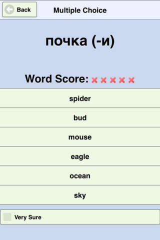 Russian Grammar and Vocabulary screenshot 2
