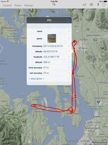 GPS-Trk for iPad screenshot 3
