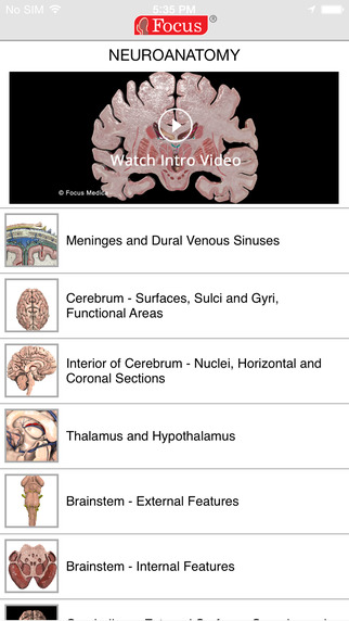 免費下載醫療APP|NEUROANATOMY - The Focus Digital Anatomy Atlas app開箱文|APP開箱王