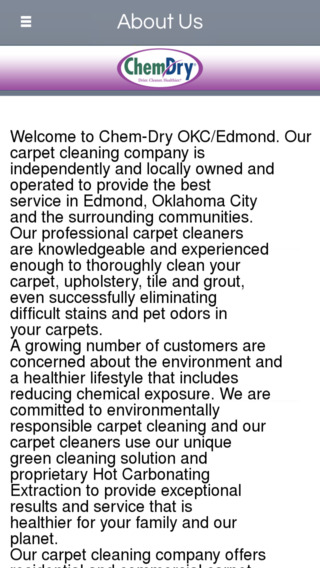 免費下載商業APP|Chem-Dry Of OKC/Edmond - Edmond app開箱文|APP開箱王