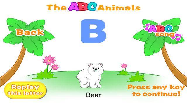 【免費遊戲App】Preschool ABC Song and Animals - Free education games for kids-APP點子