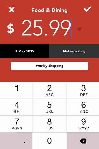 Track My Spending - Money Tracker screenshot 3