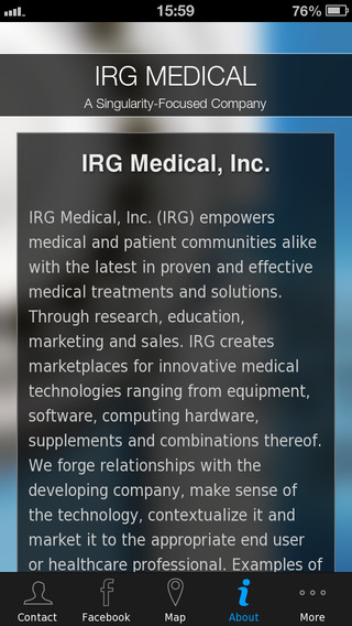 【免費商業App】IRG MEDICAL-APP點子