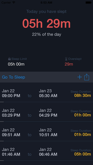 【免費生產應用App】SleepLimit-APP點子