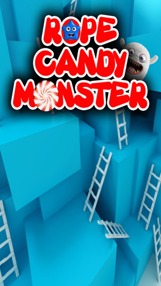 Rope Candy Monster - cut the line to drop candy for the monster