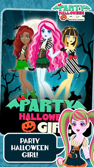Dress-up Halloween Monster Girl : The Spooky high ever after fashion game