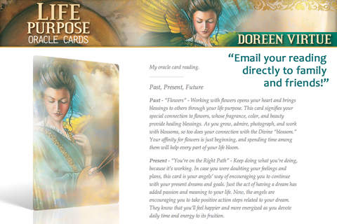 Life Purpose Oracle Cards - Doreen Virtue, Ph.D. screenshot 3