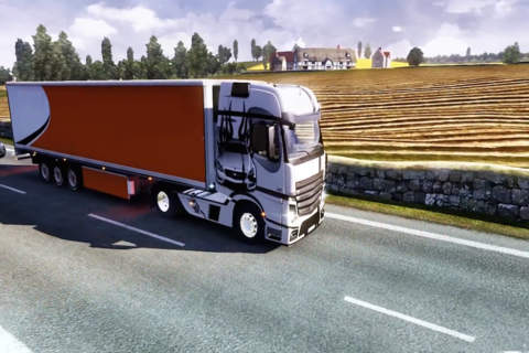 TRUCK SIM 2016: Euro Lorry Route Simulator screenshot 4