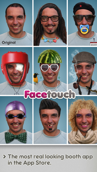 【免費遊戲App】Facetouch HD Pro - Create funny and cool Booth pics-APP點子