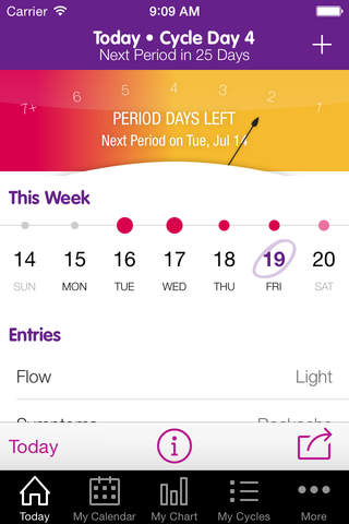 Sprout Fertility Tracker + screenshot 2