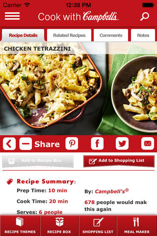 Cook With Campbell’s screenshot 4
