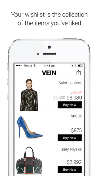 【免費生活App】Vein - Fashion Trend and Shopping App-APP點子