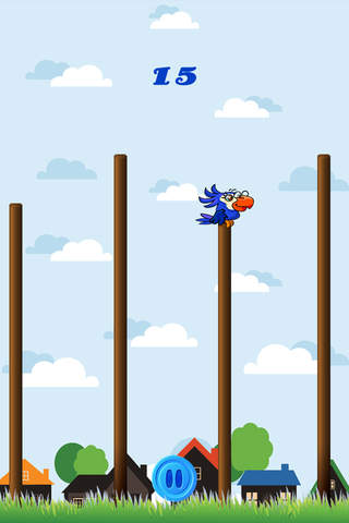 A Clumsy Jump By Flapper Parrot - New Addictive Skippy Bird Climb Game screenshot 4
