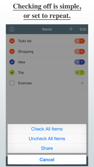 【免費生產應用App】Checklist∞ - Perfect checklist-APP點子