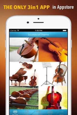 Cello Music Sounds and Wallpapers: Theme Ringtones and Alarm screenshot 4
