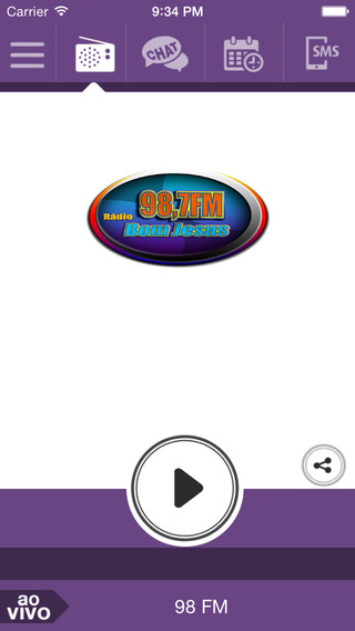 Rádio 98 FM - Bom Jesus