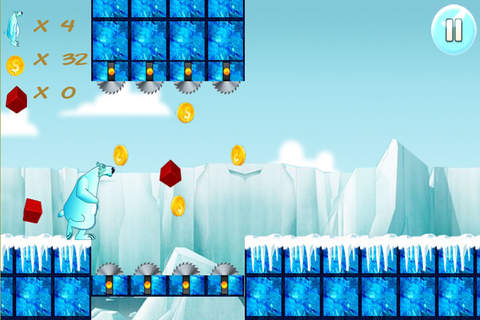 Adventure Ice Bear Run screenshot 2