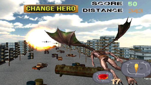 【免費遊戲App】Clash Of Gargoyle 3D - An Epic Deamon War Against Earth's Air Force Fighter Jet (Free Arcade Version)-APP點子