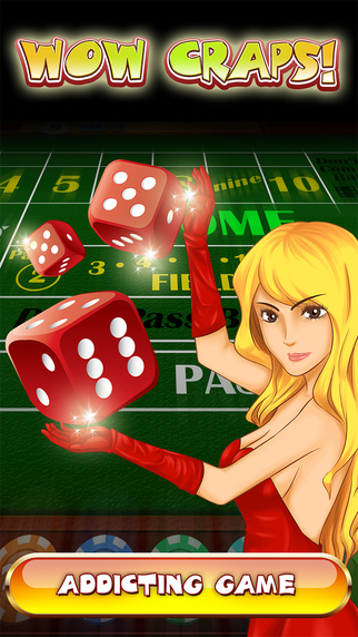 Wow Craps - 3D Dice Casino Game