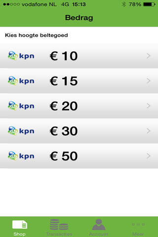 KPN - Prepaid screenshot 2