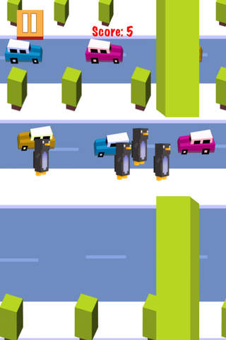 A Flying Penguins In The Block - Cross Them In The City For World-Wide Survival PRO screenshot 3