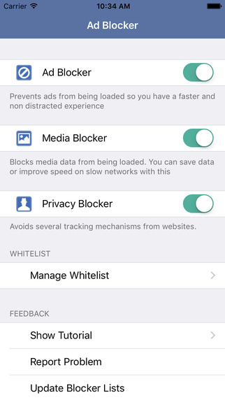 Adblock For Safari Browser - Block ads fast browsing your favorite websites - Adblocker for mobile