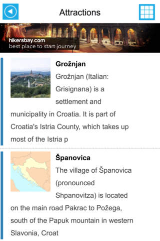 Croatia Offline GPS Map & Travel Guide Free screenshot 3