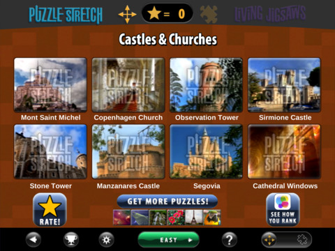 【免費遊戲App】Castles and Churches Living Jigsaw Puzzles and Puzzle Stretch-APP點子