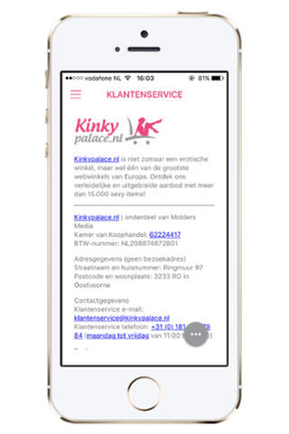 Kinkypalace.nl screenshot 3