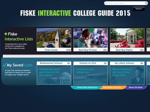 Fiske Interactive College Guide 2015