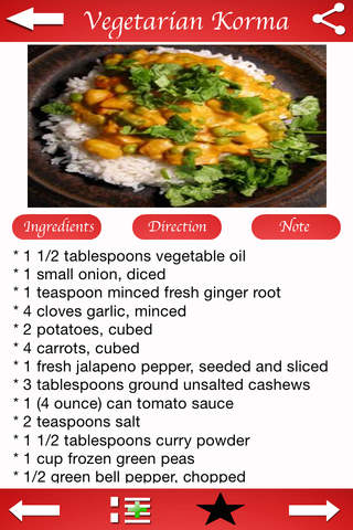 Indian Food Recipes - Cook Special Dishes screenshot 2