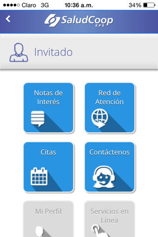 SaludCoop EPS screenshot 2