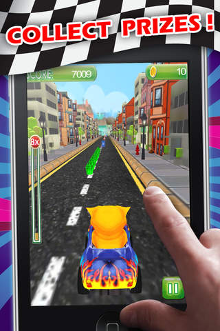 Hoot Of A Ride Go Kart Owl Dash - FREE - Funny 3D Jumper Indy Racing Game screenshot 2