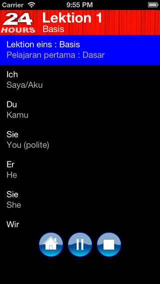 【免費教育App】In 24 Stunden Lernen Indonesisch zu Sprechen-APP點子