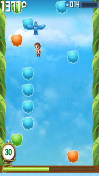 Jump Hero-- if you are a hero would challenge jumping game
