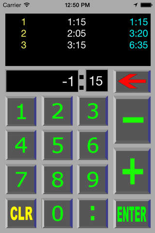 Time Calculator 4 Aviators screenshot 4